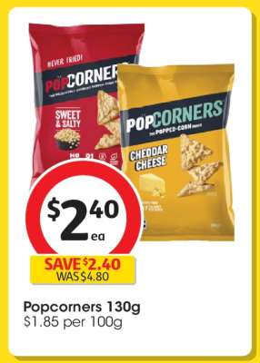 Popcorners 130g