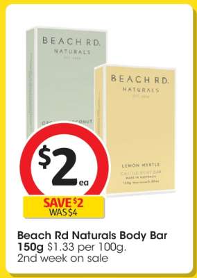 Beach Rd Naturals Body Bar 150g