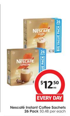 Nescafé Instant Coffee Sachets 26 Pack