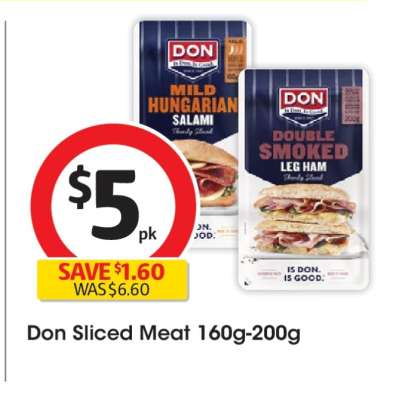 Don Sliced Meat 160g-200g