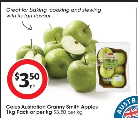 Coles Australian Granny Smith Apples