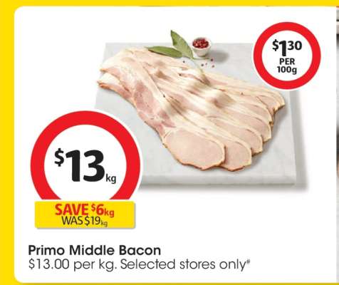 Primo Middle Bacon