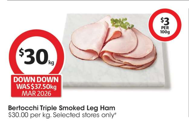 Bertocchi Triple Smoked Leg Ham