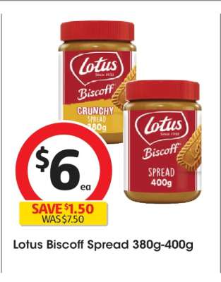 Lotus Biscoff Spread 380g-400g