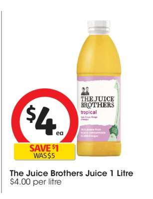 The Juice Brothers Juice 1 Litre