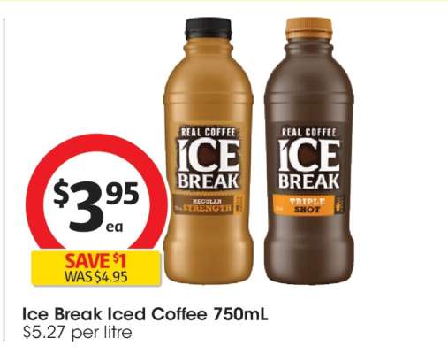 Ice Break Iced Coffee 750mL