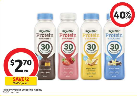 Rokeby Protein Smoothie 425mL