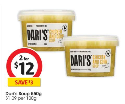 Dari's Soup 550g