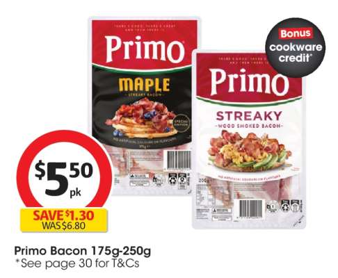 Primo Bacon 175g-250g