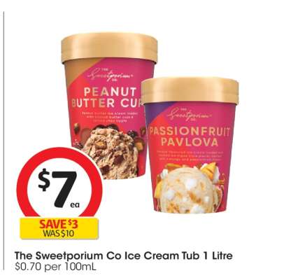 The Sweetporium Co Ice Cream Tub 1 Litre