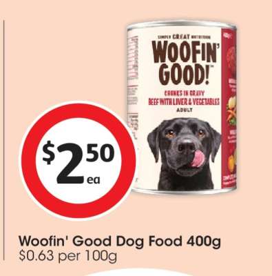 Woofin' Good Dog Food 400g