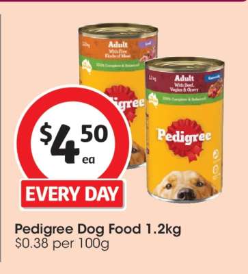 Pedigree Dog Food 1.2kg