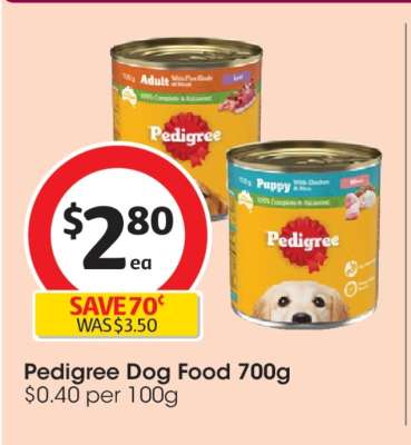 Pedigree Dog Food 700g