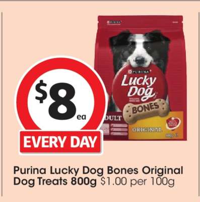 Purina Lucky Dog Bones Original Dog Treats 800g