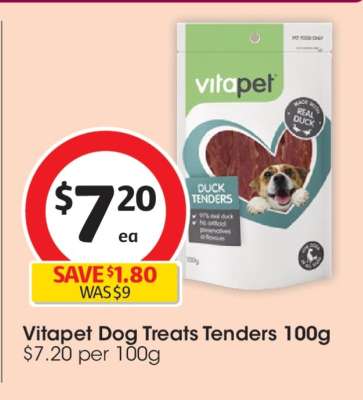 Vitapet Dog Treats Tenders 100g