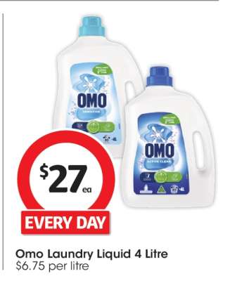 Omo Laundry Liquid 4 Litre