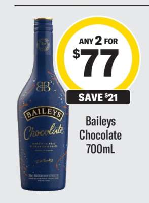Baileys Chocolate 700mL