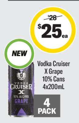 Vodka Cruiser X Grape