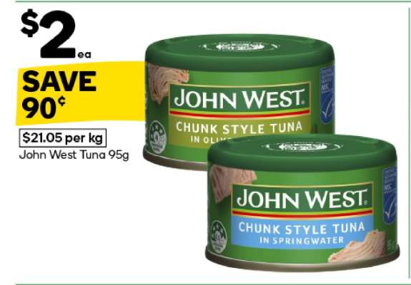 John West Tuna 95g