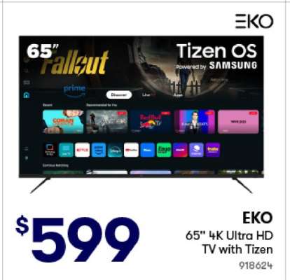 EKO 65" 4K Ultra HD TV with Tizen