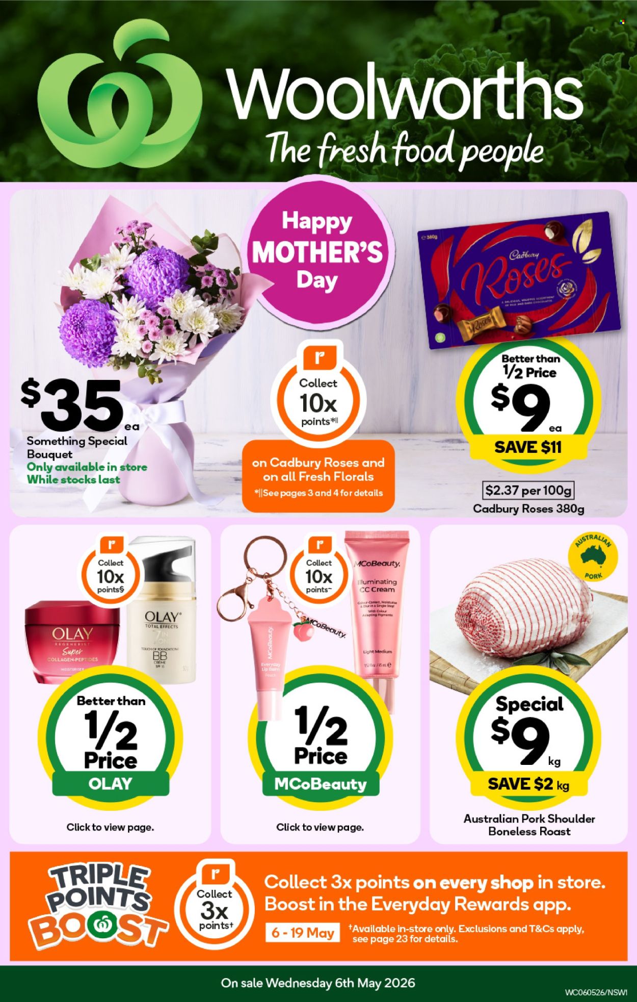 Woolworths catalogue - 6 May 2026 - 12 May 2026. Page 1