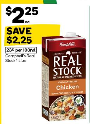 Campbell's Real Stock 1 Litre