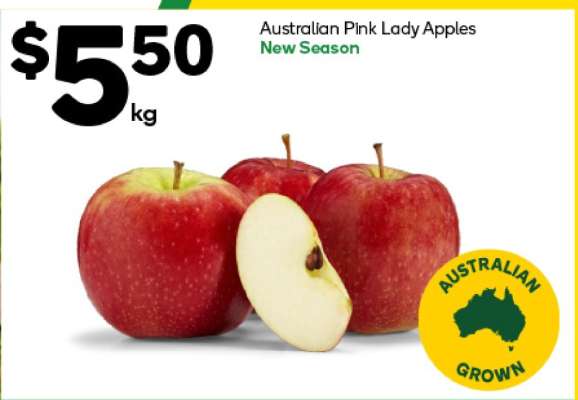 Australian Pink Lady Apples