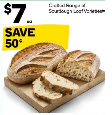 Crafted Range of Sourdough Loaf Varieties