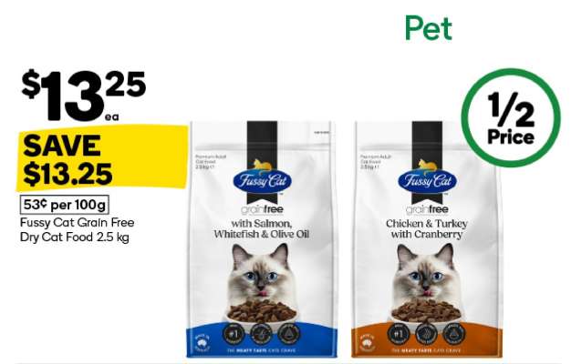 Fussy Cat Grain Free Dry Cat Food 2.5 kg