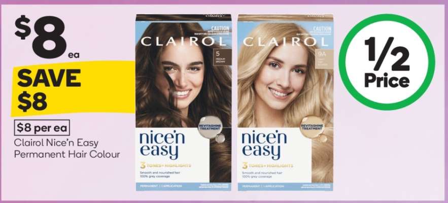 Clairol nice 'n easy Permanent Hair Colour