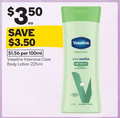 Vaseline Intensive Care Body Lotion 225mL
