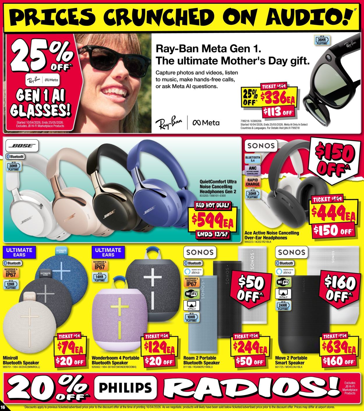 JB Hi-Fi catalogue - 30 Apr 2026 - 13 May 2026. Page 16