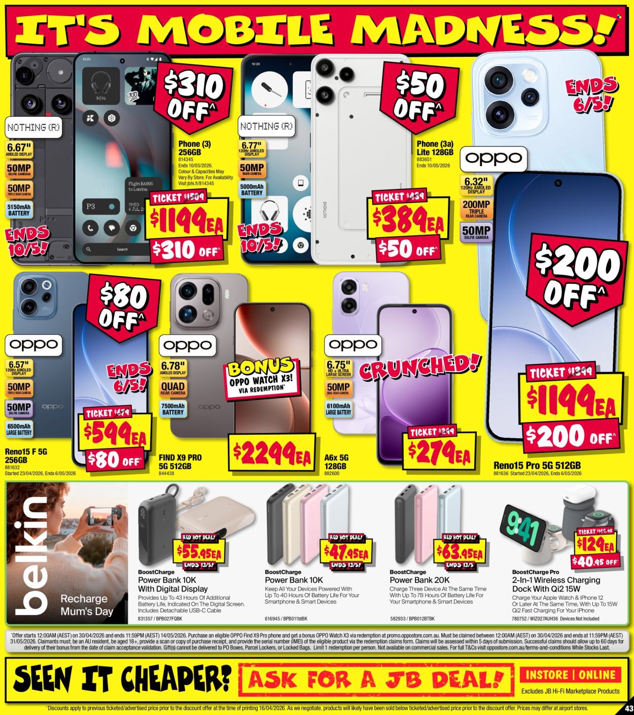 JB Hi-Fi catalogue - 30 Apr 2026 - 13 May 2026. Page 43