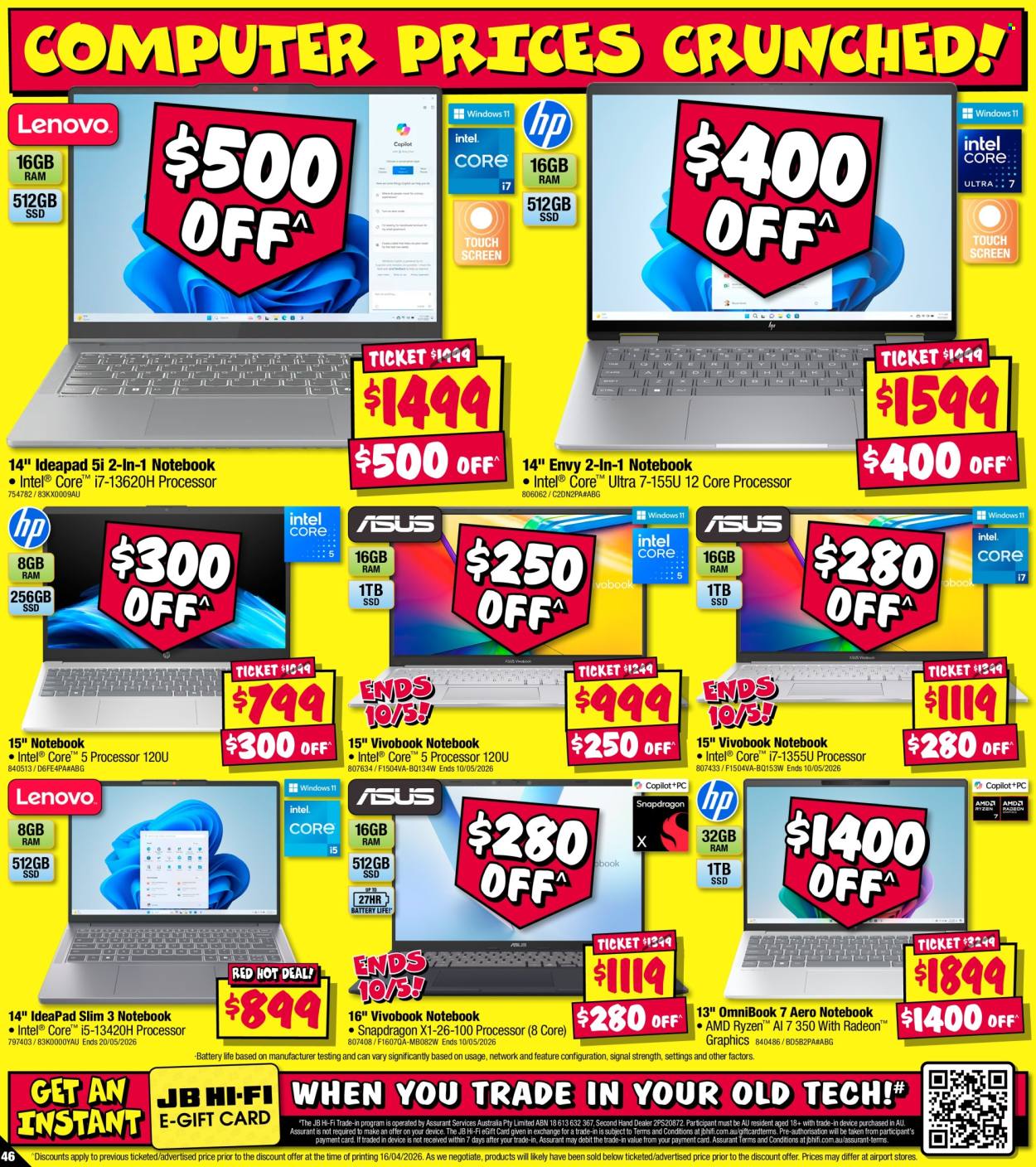 JB Hi-Fi catalogue - 30 Apr 2026 - 13 May 2026. Page 46