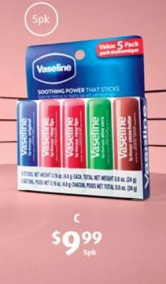Vaseline Value 5 Pack