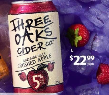 Three Oaks Cider Co. Crushed Apple