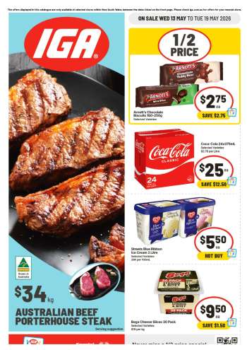 IGA Catalogue - 13 May 2026 - 19 May 2026.
