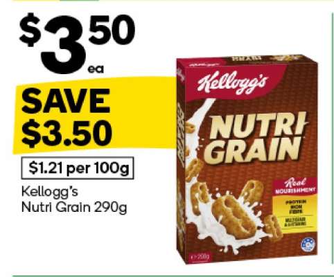 Kellogg's Nutri Grain 290g
