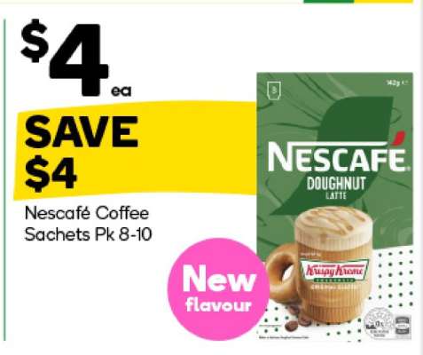 Nescafe Coffee Sachets Pk 8-10