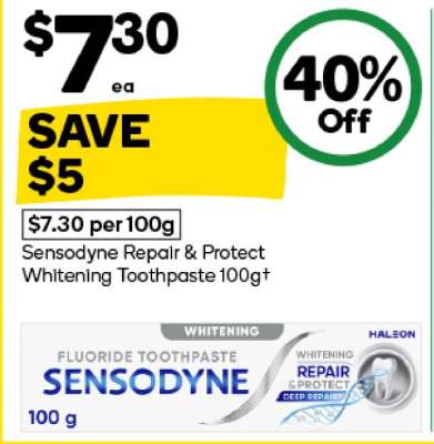 Sensodyne Repair & Protect Whitening Toothpaste 100g