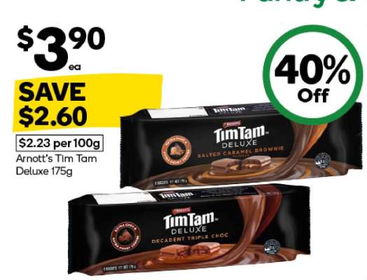 Arnott's Tim Tam Deluxe 175g