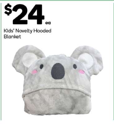 Kids' Novelty Hooded Blanket