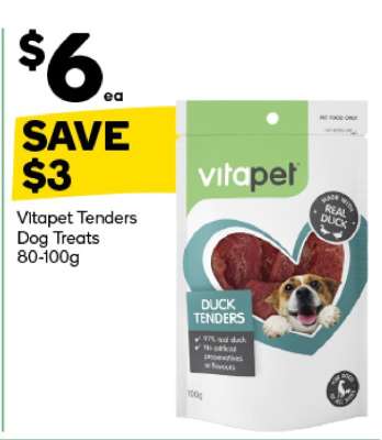 Vitapet Tenders Dog Treats 80-100g