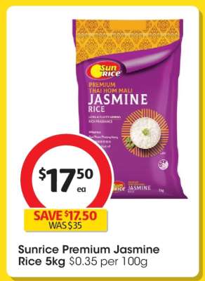 Sunrice Premium Jasmine Rice 5kg