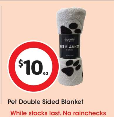 Pet Double Sided Blanket