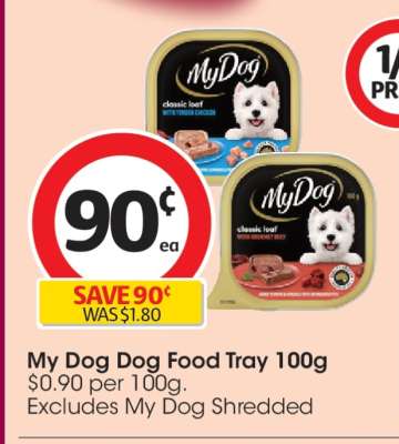 My Dog Dog Food Tray 100g