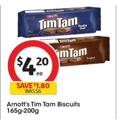 Arnott's Tim Tam Biscuits
