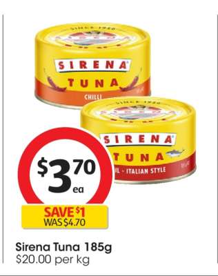 Sirena Tuna 185g