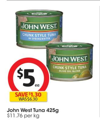 John West Tuna 425g