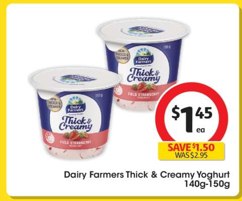 Dairy Farmers Thick & Creamy Yoghurt